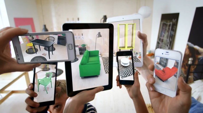 Каталог IKEA с технологией дополненной реальности Каталог IKEA с технологией дополненной реальности