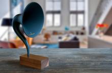 Bluetooth граммофон стиля 1920-х объединяет старое и новое
